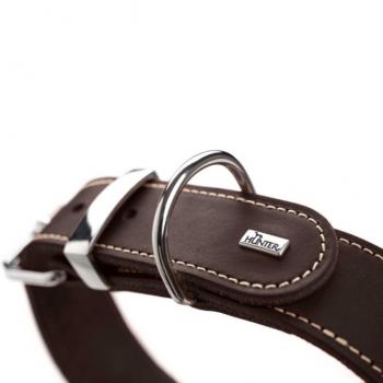Hunter Collar Aalborg Special Leather/Darkbrown